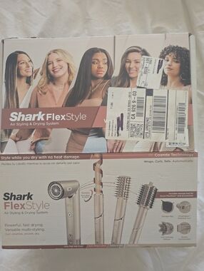Shark FlexStyle Air Styling & Drying System - Rose Gold (No Bag) 2 EXTRA TOOLS!